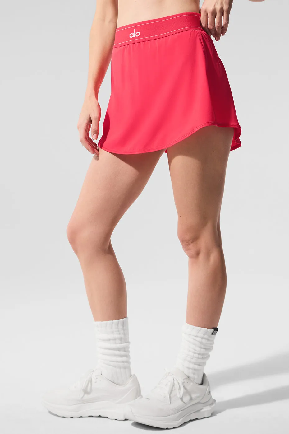 Match Point Tennis Skirt - Candy Red sold by Alo Yoga