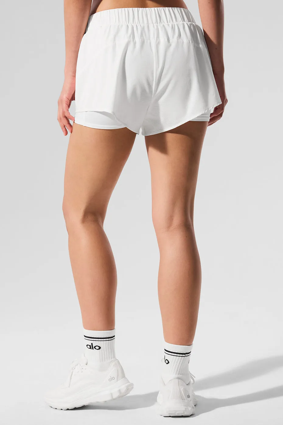 Sport Star Short - White sold by Alo Yoga product image thumbnail 4