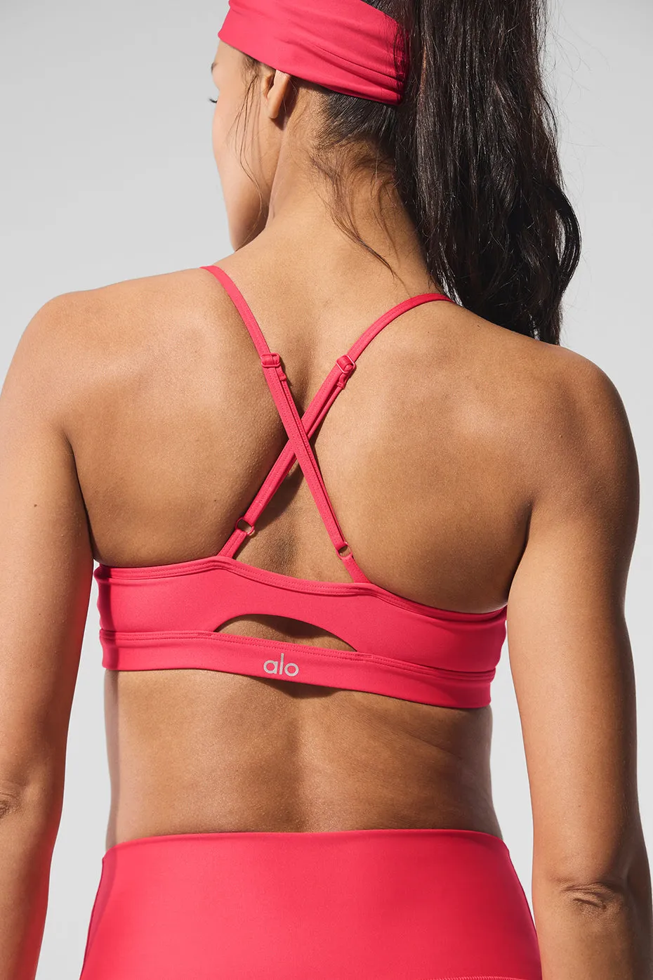 Airlift Intrigue Bra - Candy Red sold by Alo Yoga product image thumbnail 3