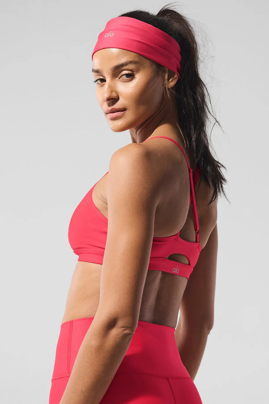 Airlift Intrigue Bra - Candy Red sold by Alo Yoga product image thumbnail 2