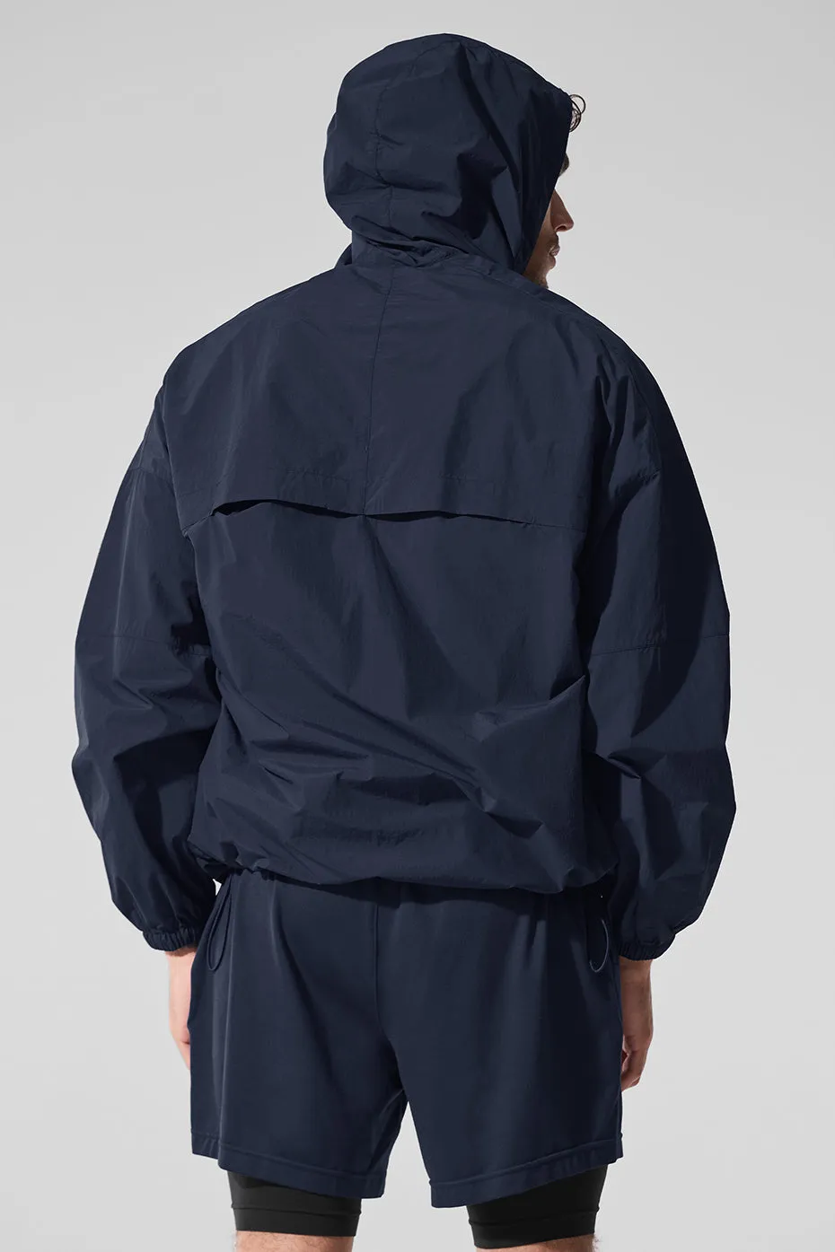 Vantage Nylon Ripstop Track Jacket - Navy sold by Alo Yoga product image thumbnail 2