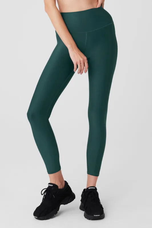 7/8 High-Waist Airlift Legging - Midnight Green sold by Alo Yoga