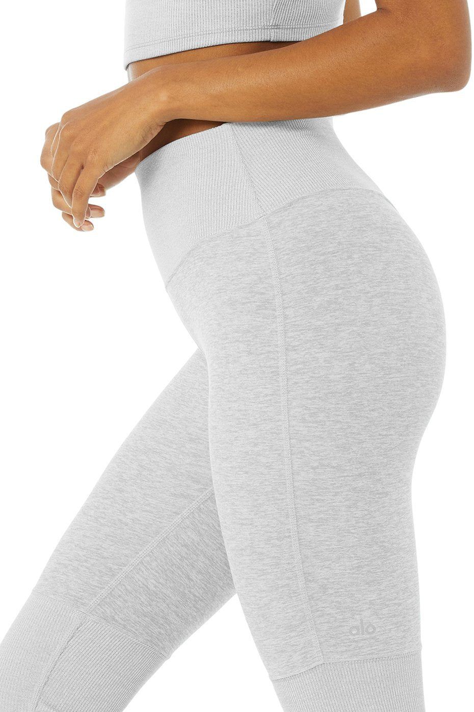 High-Waist Alosoft Goddess Legging - Zinc Heather sold by Alo Yoga product image thumbnail 4