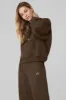 Accolade Hoodie - Espresso sold by Alo Yoga