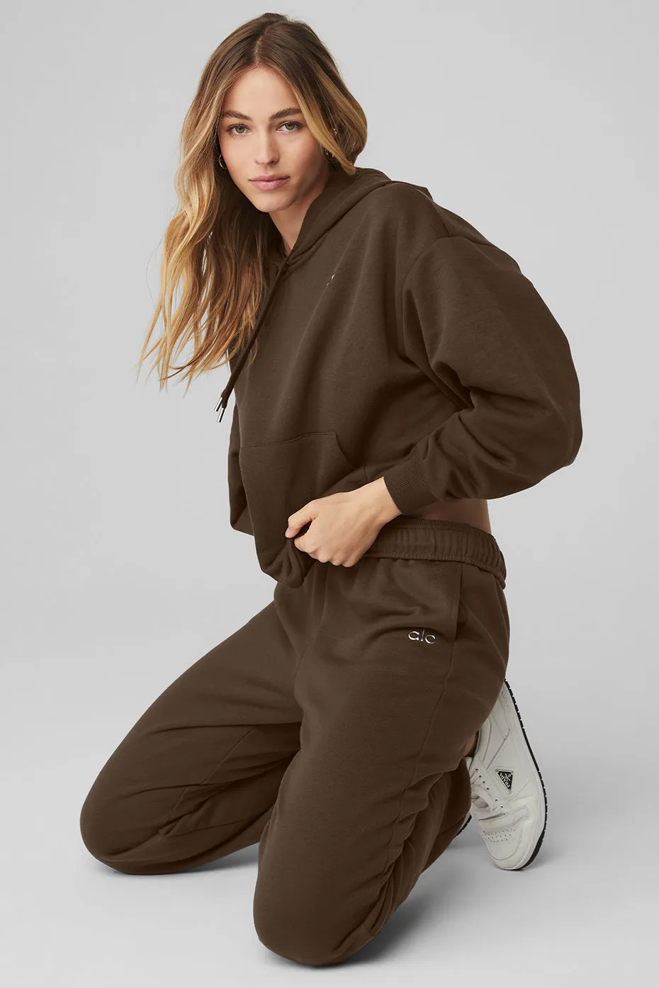 Accolade Hoodie - Espresso sold by Alo Yoga product image thumbnail 5