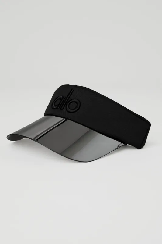 Airlift Solar Visor - Black sold by Alo Yoga