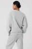 Accolade Crew Neck Pullover - Athletic Heather Grey sold by Alo Yoga