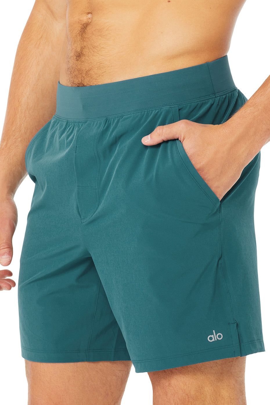 7" Repetition Short - Mineral Blue sold by Alo Yoga product image thumbnail 4