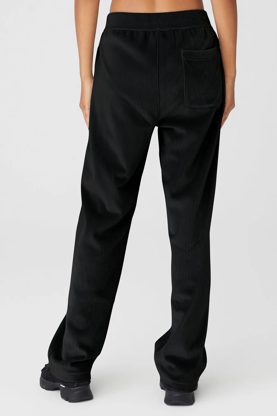 Velour Baller Pant - Black sold by Alo Yoga product image thumbnail 2