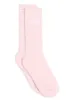 Unisex Throwback Sock - Powder Pink/White sold by Alo Yoga