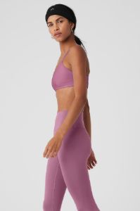 Airlift Intrigue Bra - Soft Mulberry sold by Alo Yoga
