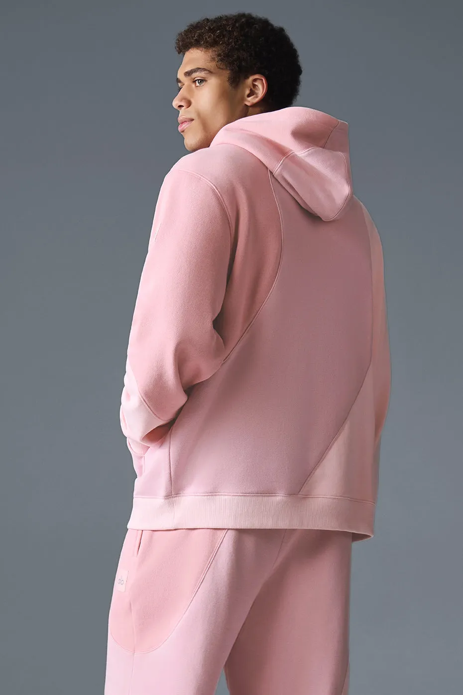 Make Waves Hoodie - Sunset Pink Tonal sold by Alo Yoga product image thumbnail 3