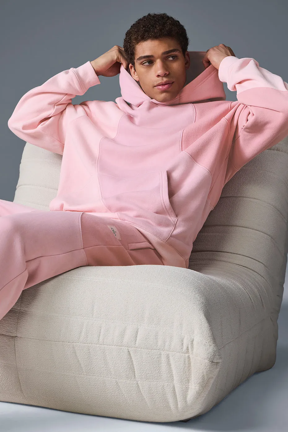 Make Waves Hoodie - Sunset Pink Tonal sold by Alo Yoga product image thumbnail 4