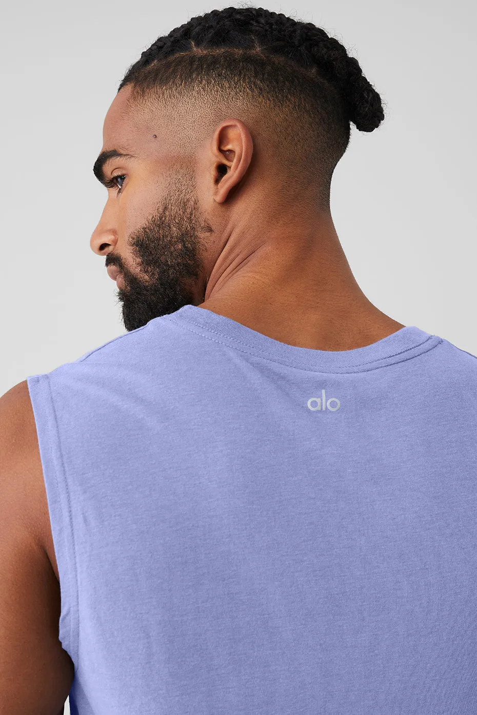 The Triumph Muscle Tank - Infinity Blue sold by Alo Yoga product image thumbnail 4