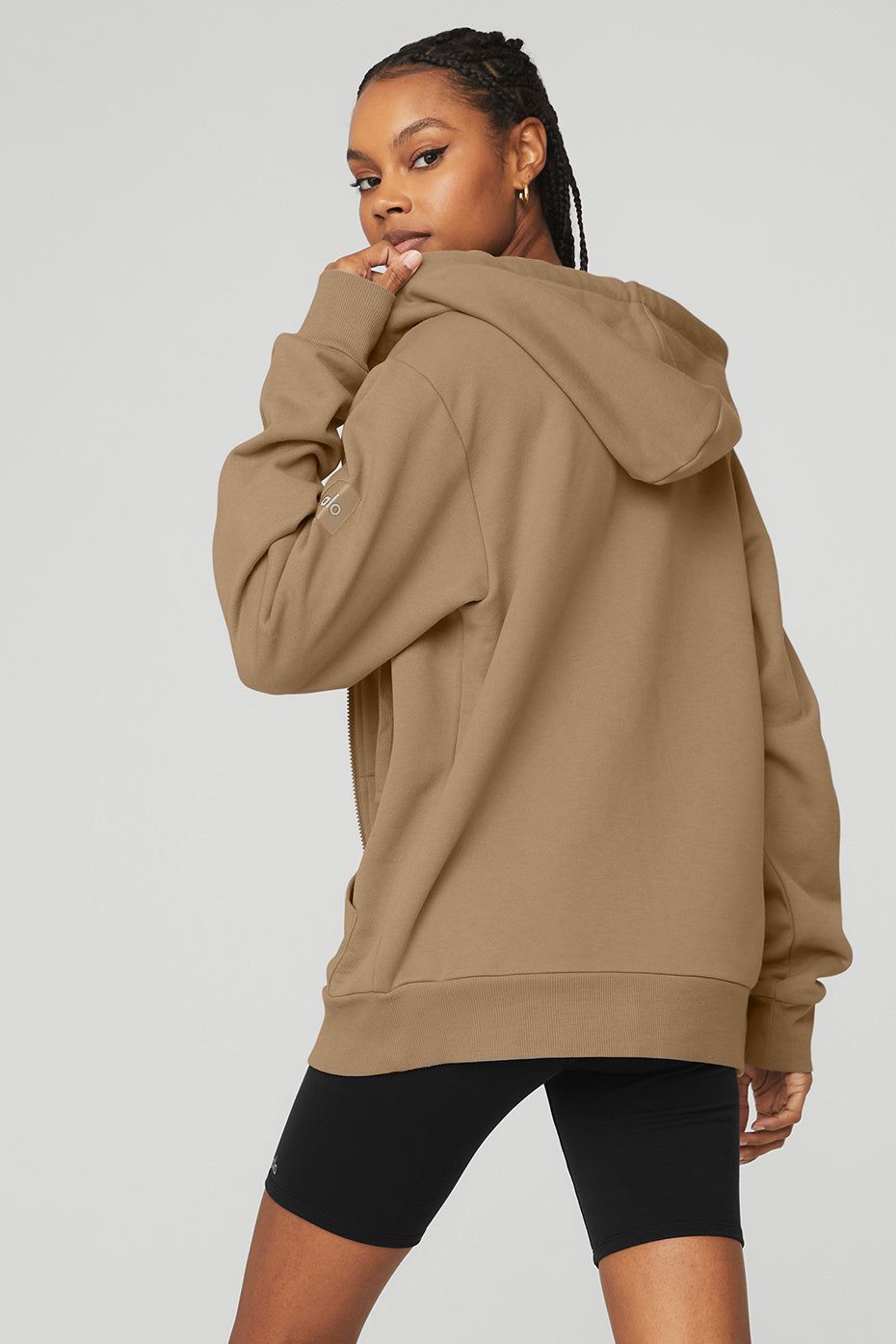 Everyday Full Zip Hoodie - Gravel sold by Alo Yoga product image thumbnail 2