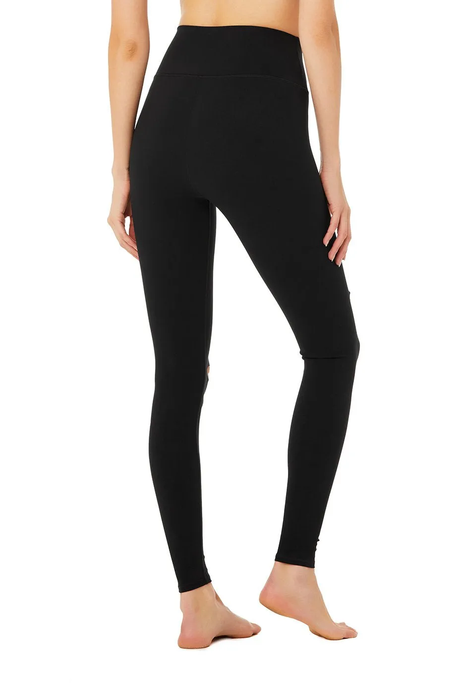 High-Waist Ripped Warrior Legging - Black sold by Alo Yoga product image thumbnail 2