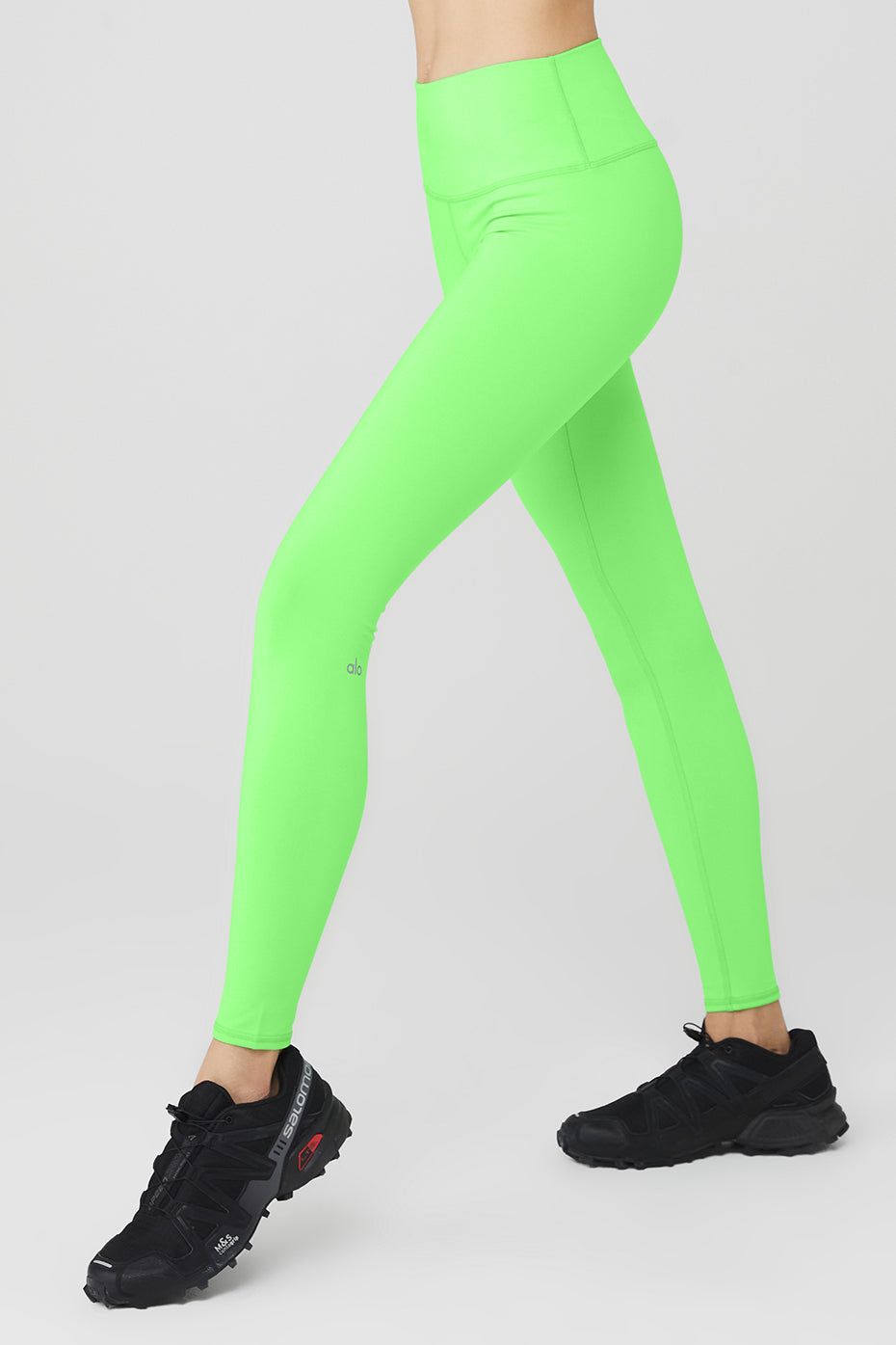 High-Waist Airbrush Legging - Green Glow sold by Alo Yoga product image thumbnail 3