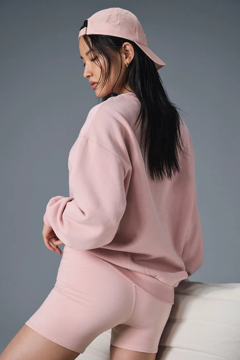 Accolade Crew Neck Pullover - Ballet Pink sold by Alo Yoga product image thumbnail 3