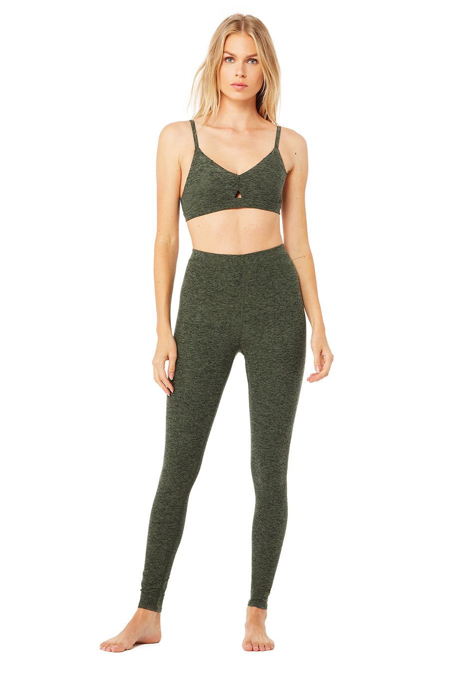 High-Waist Alosoft Flow Legging - Hunter Heather sold by Alo Yoga product image thumbnail 5