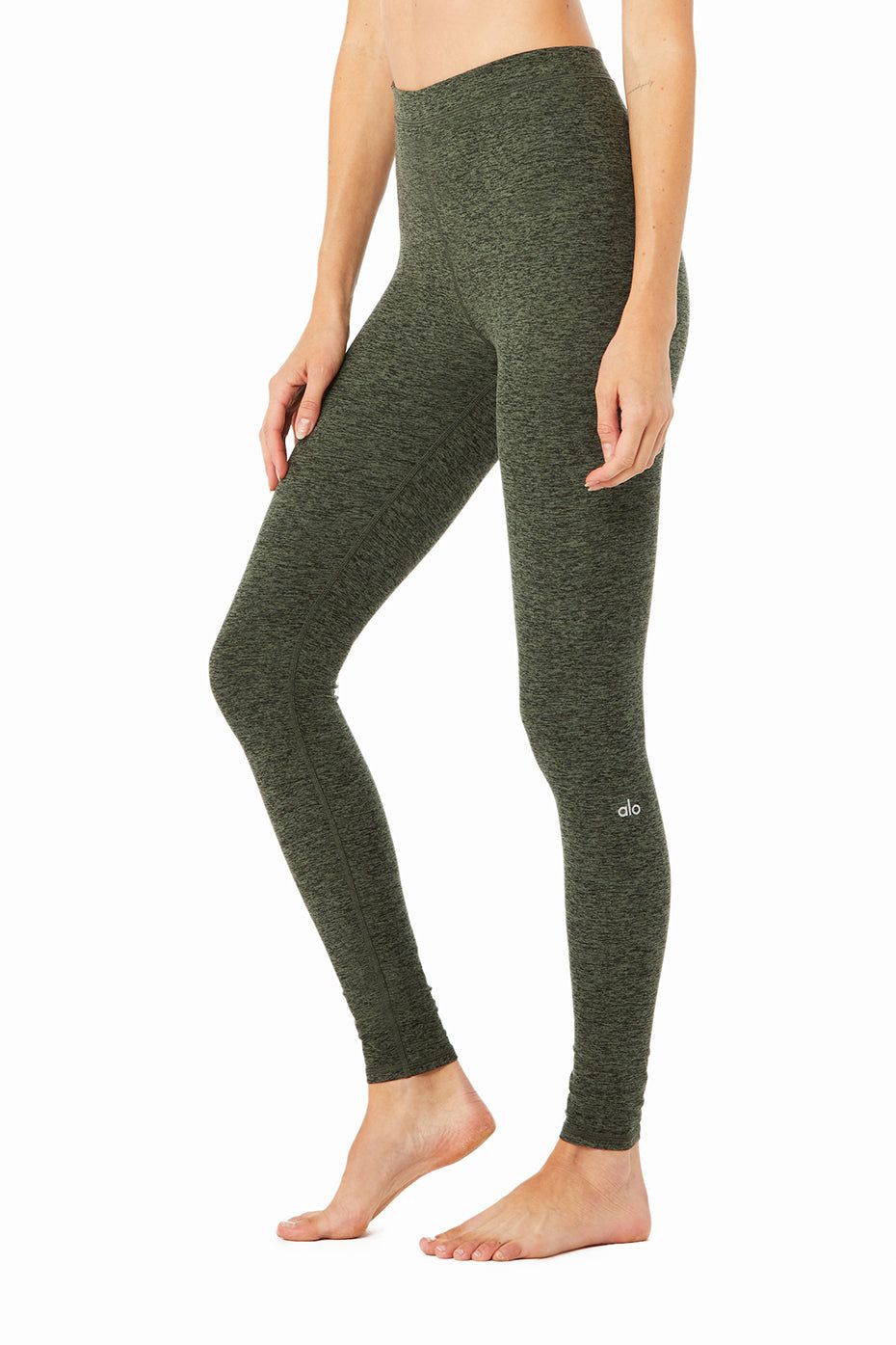 High-Waist Alosoft Flow Legging - Hunter Heather sold by Alo Yoga product image thumbnail 3