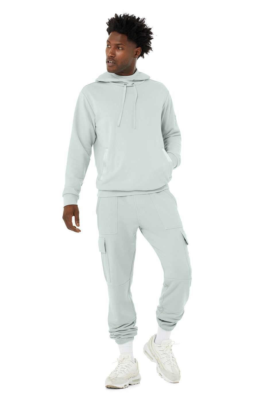 Highline Hoodie - Chalk Blue sold by Alo Yoga product image thumbnail 6