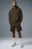 Renown Heavy Weight Hoodie - Espresso sold by Alo Yoga
