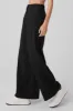 High-Waist Street Smart Trouser - Black sold by Alo Yoga