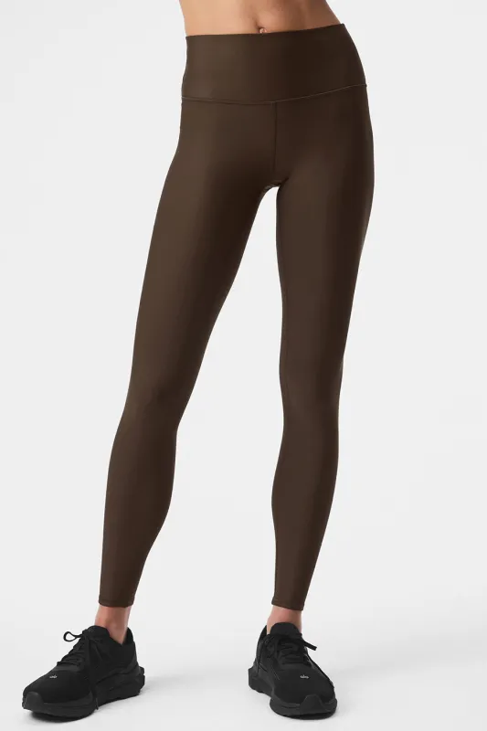ALO | 7/8 High-Waist Airlift Legging in Espresso Brown, Size: 2XS made by Alo Yoga