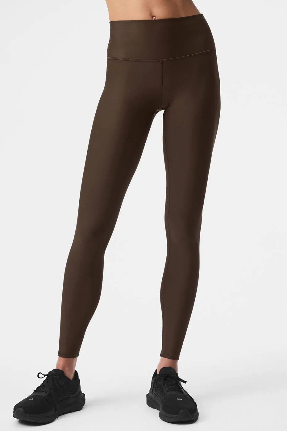 ALO | 7/8 High-Waist Airlift Legging in Espresso Brown, Size: 2XS sold by Alo Yoga