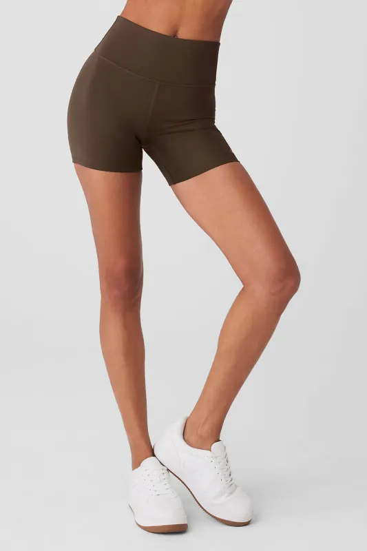 ALO | 5" Airlift Energy Short in Espresso Brown, Size: Small sold by Alo Yoga