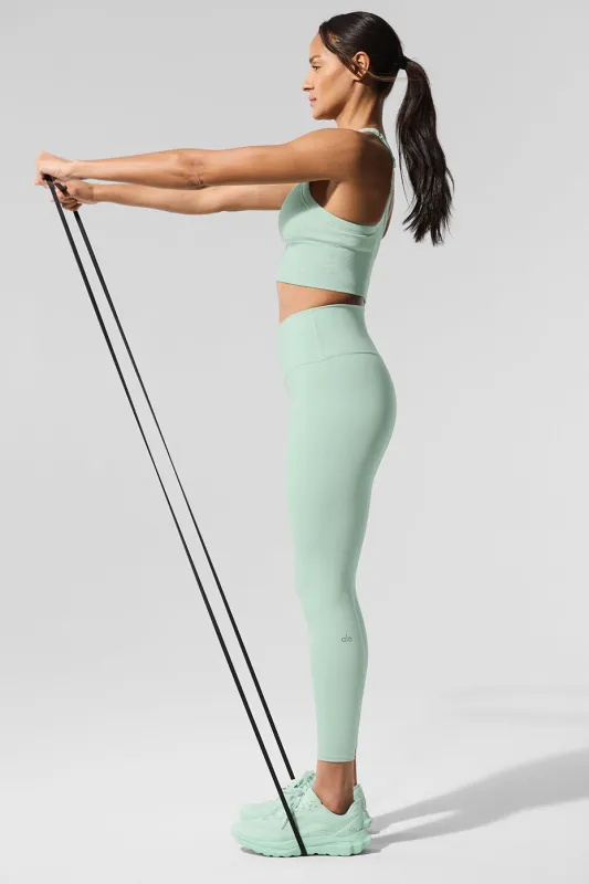 7/8 High-Waist Airbrush Legging - Spearmint made by Alo Yoga