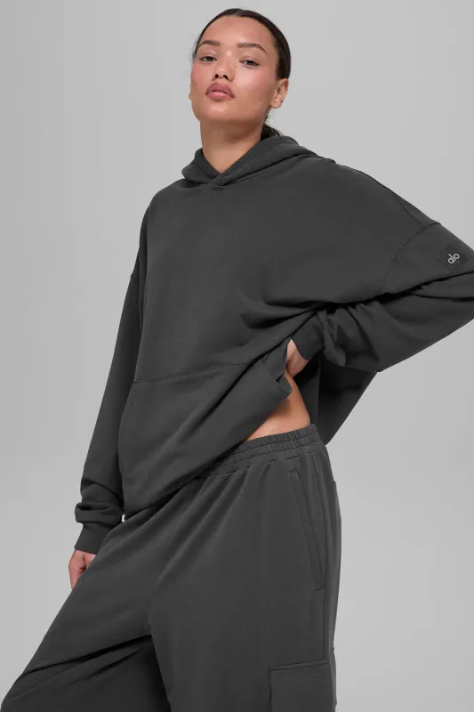 Double Take Hoodie - Anthracite made by Alo Yoga