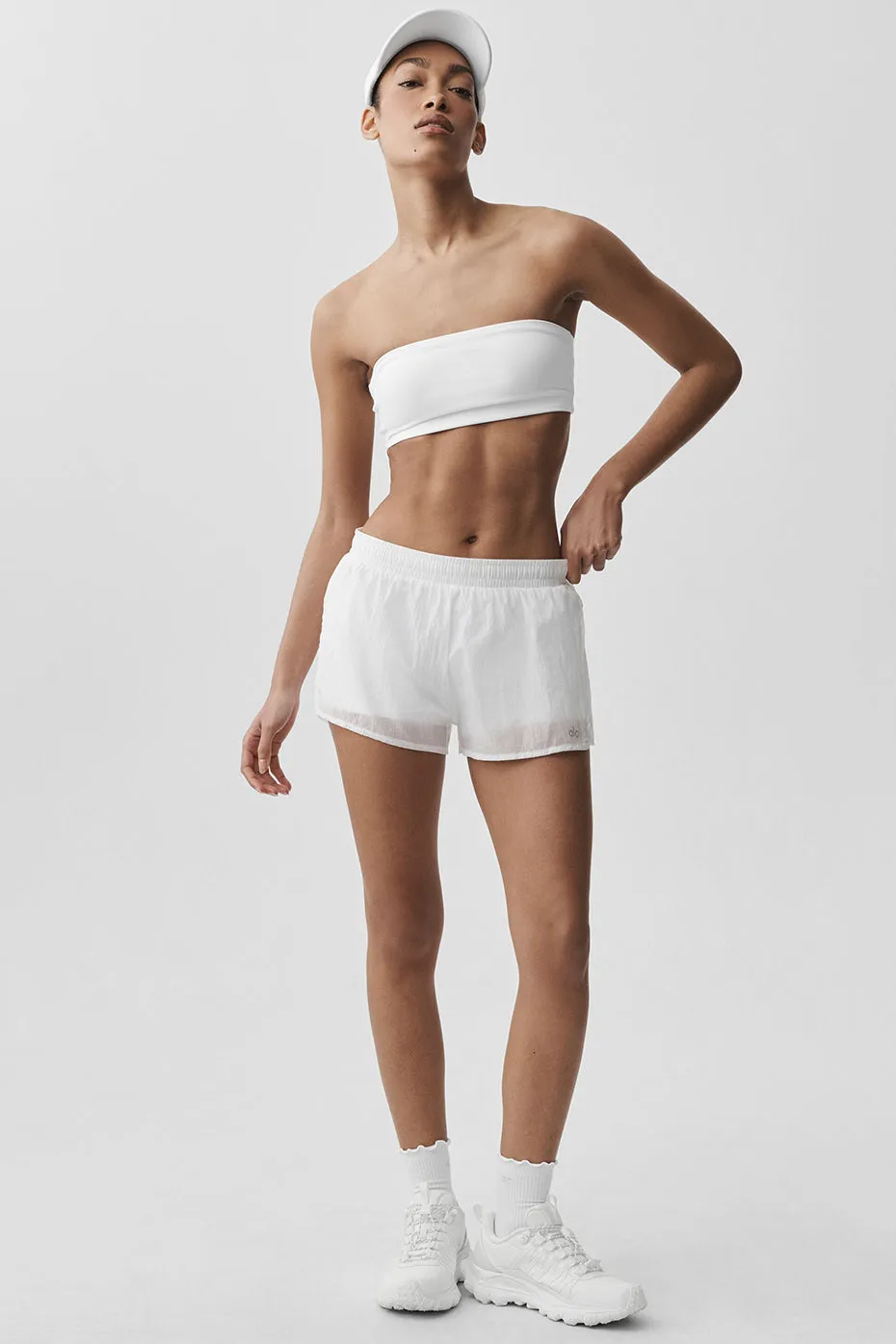 Airbrush Bandeau Bra - White sold by Alo Yoga product image thumbnail 5
