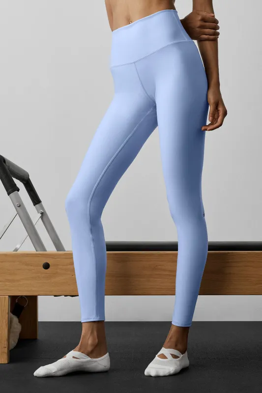 High-Waist Airlift Legging - Light Provence Blue made by Alo Yoga