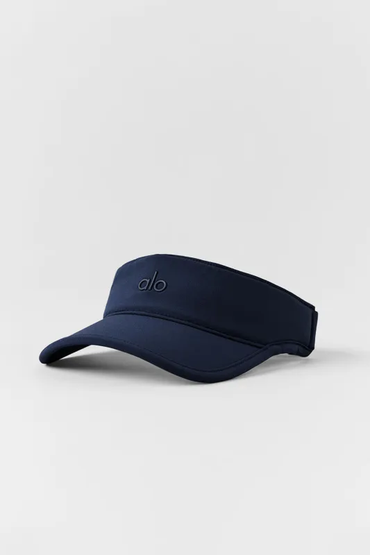 Performance Eclipse Visor - Navy made by Alo Yoga
