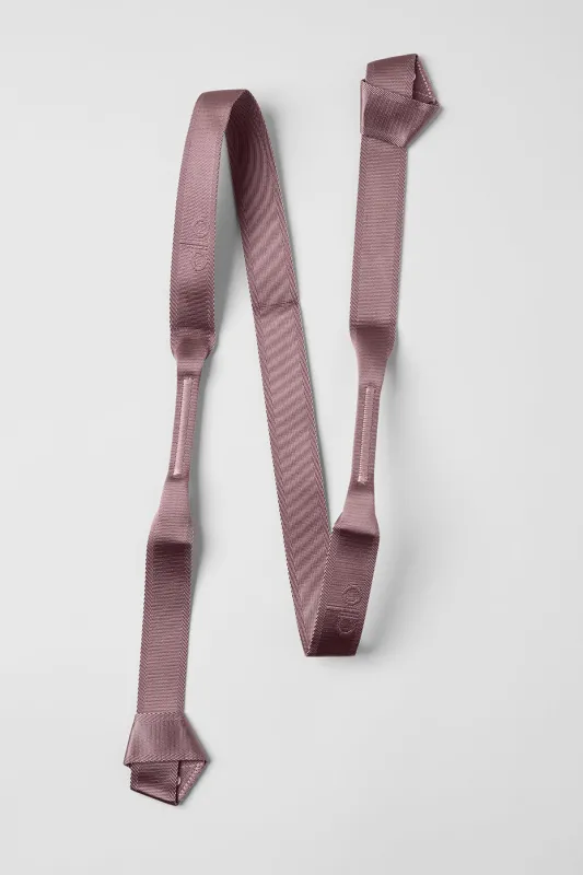 Yoga Strap - Smoky Quartz made by Alo Yoga