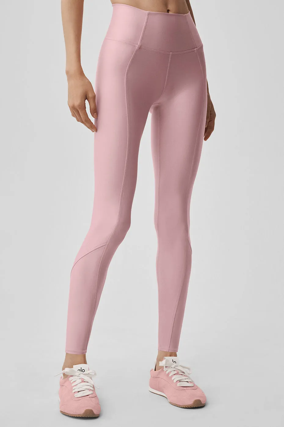 Airlift High-Waist 7/8 Fine Line Legging - Vintage Pink sold by Alo Yoga product image thumbnail 3