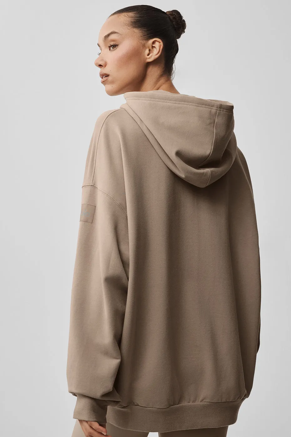 Double Take Hoodie - Gravel sold by Alo Yoga product image thumbnail 3