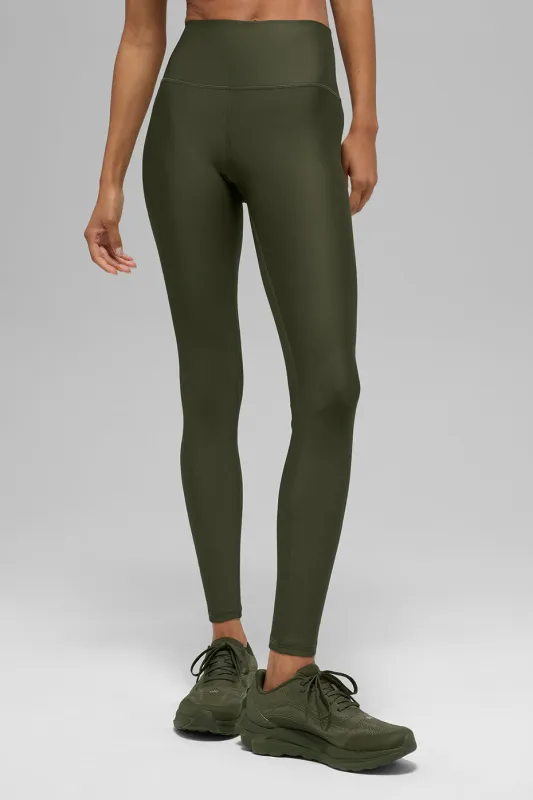 7/8 High-Waist Airlift Legging - Green Olive made by Alo Yoga
