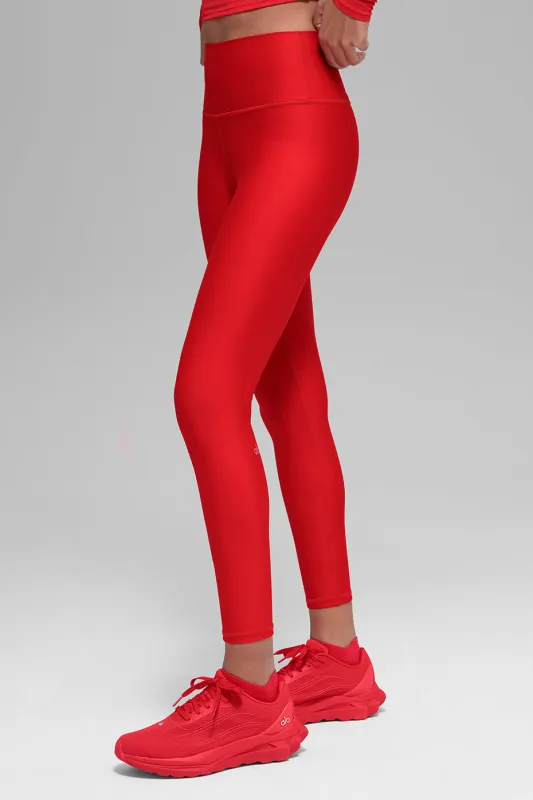 7/8 High-Waist Airlift Legging - Bright Red made by Alo Yoga