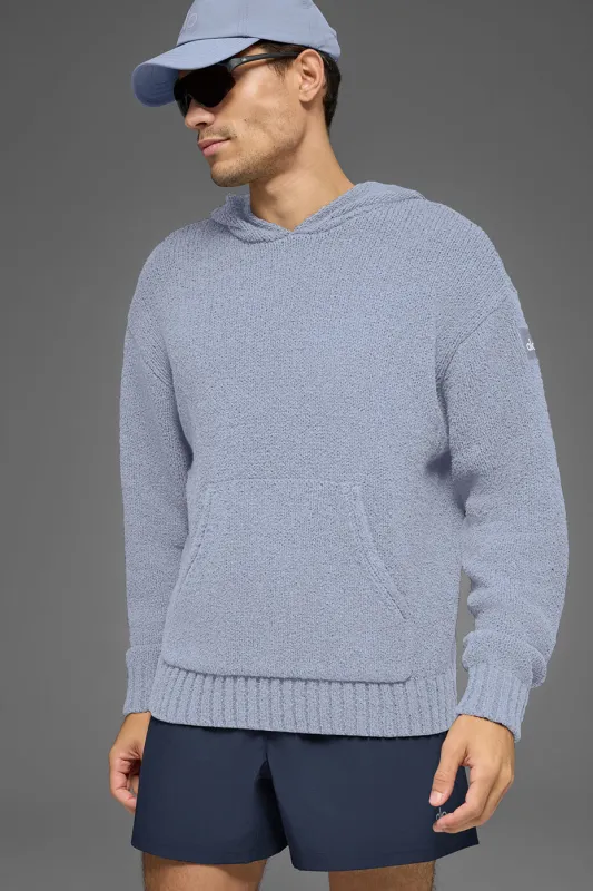 Textured Knit Hoodie - Winter Frost made by Alo Yoga