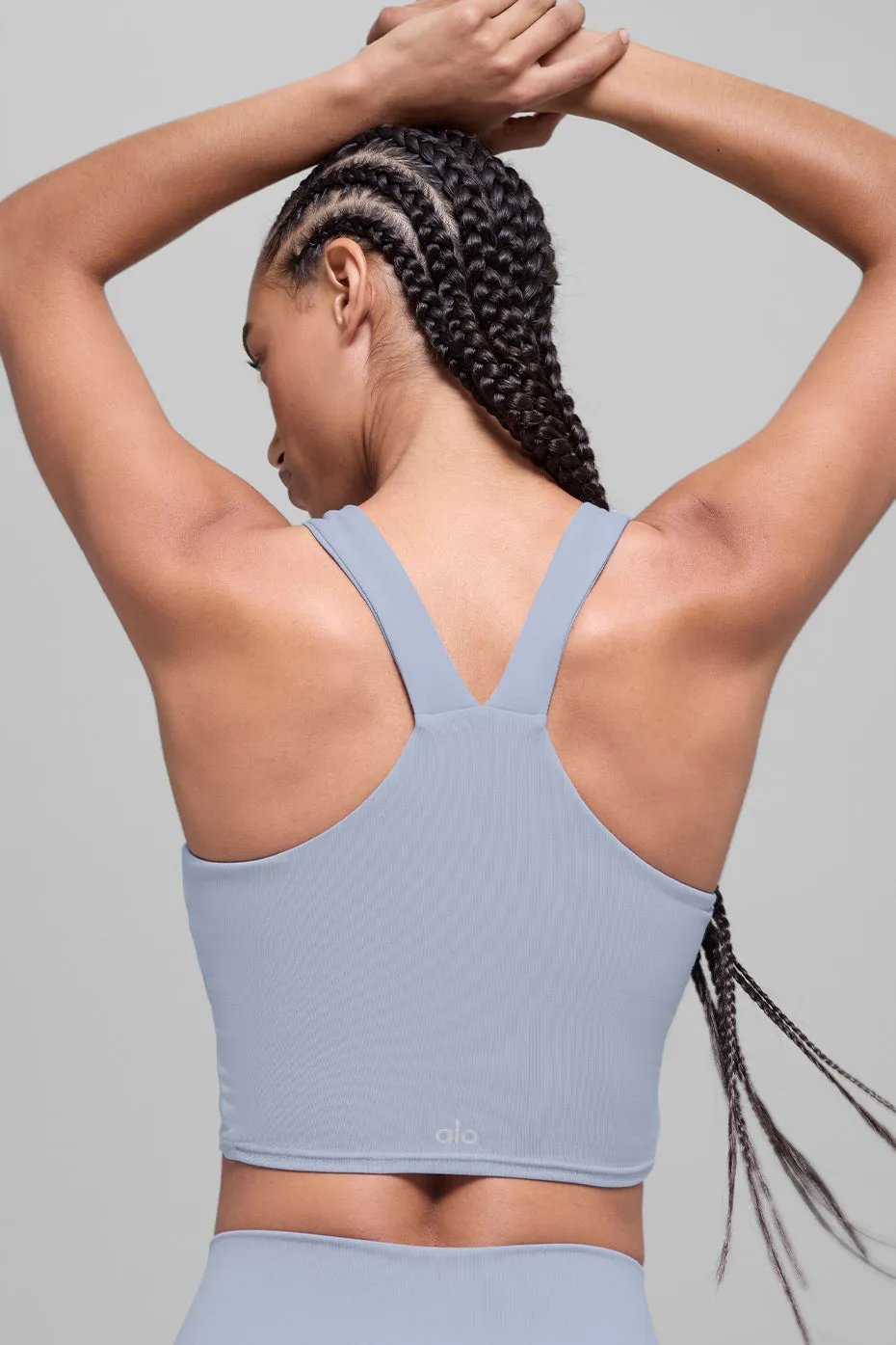 Airbrush Real Bra Tank - Winter Frost sold by Alo Yoga product image thumbnail 2