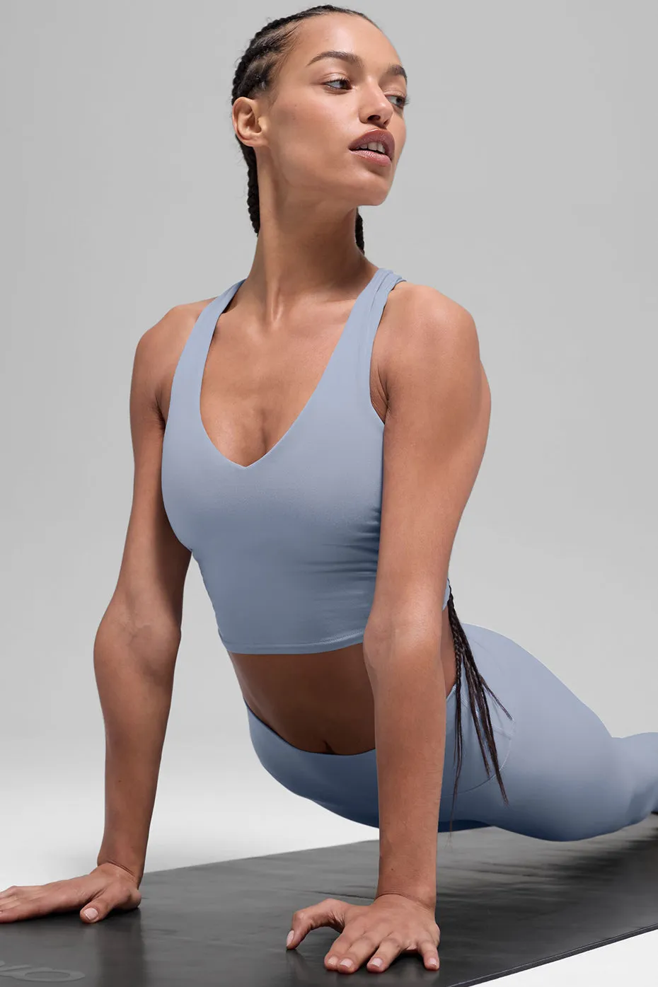 Airbrush Real Bra Tank - Winter Frost sold by Alo Yoga product image thumbnail 3