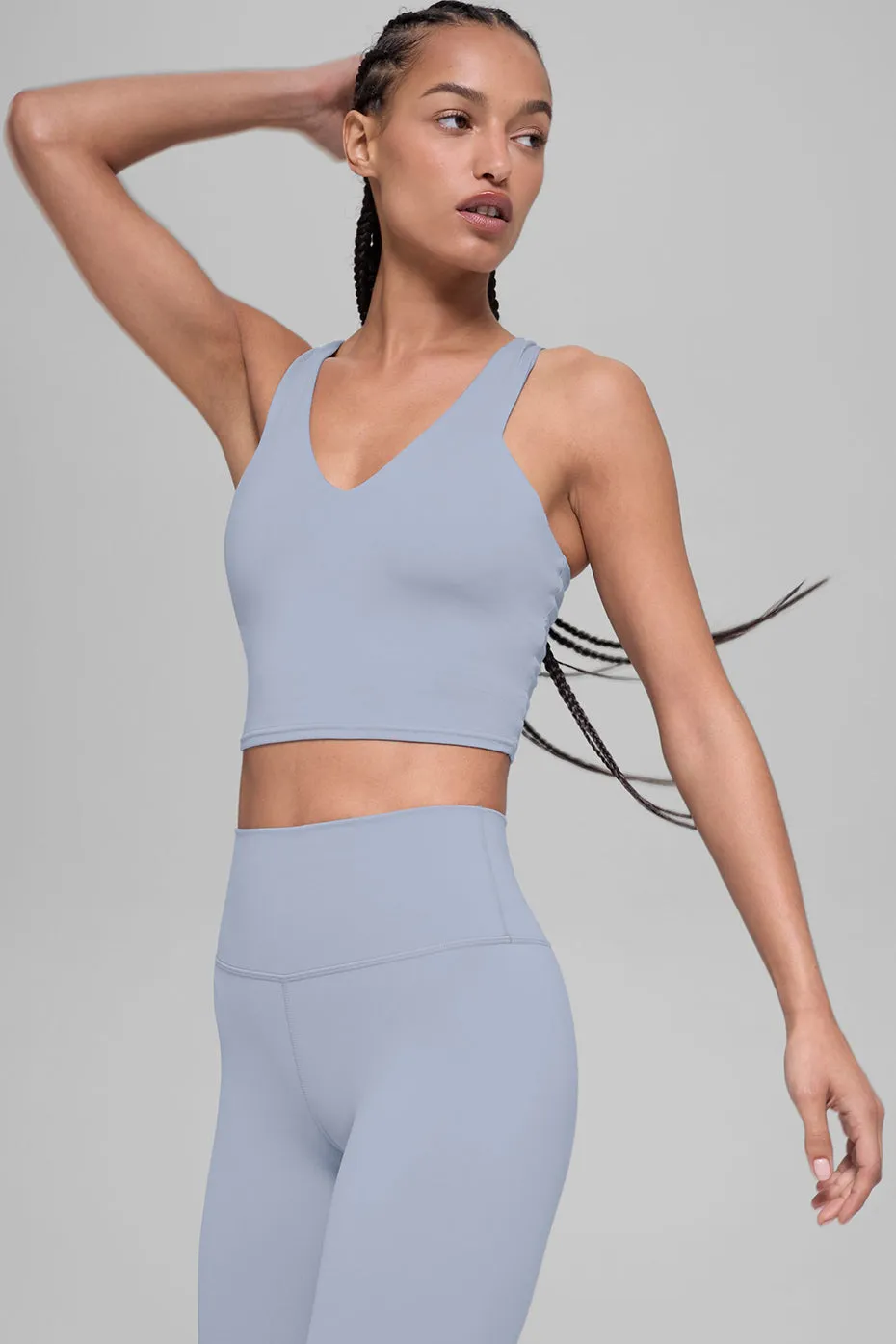 Airbrush Real Bra Tank - Winter Frost sold by Alo Yoga product image thumbnail 4