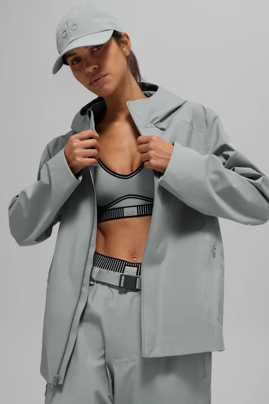 Alpha Shell Jacket - Lunar Grey made by Alo Yoga