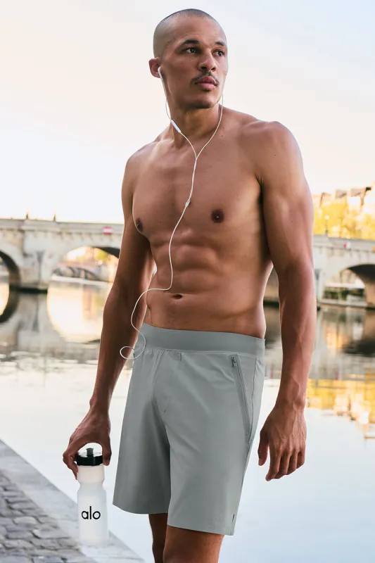7" Repetition Pro Short - Lunar Grey made by Alo Yoga