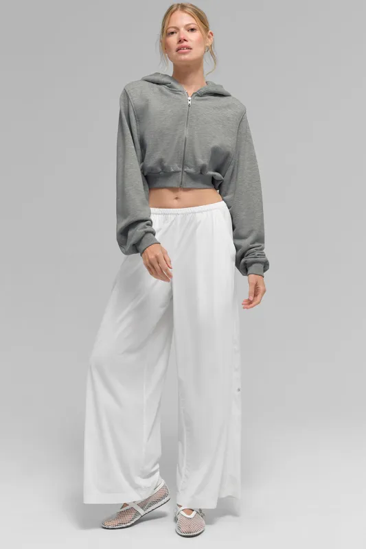 Breezy Wide Leg Pant (Regular) - White made by Alo Yoga