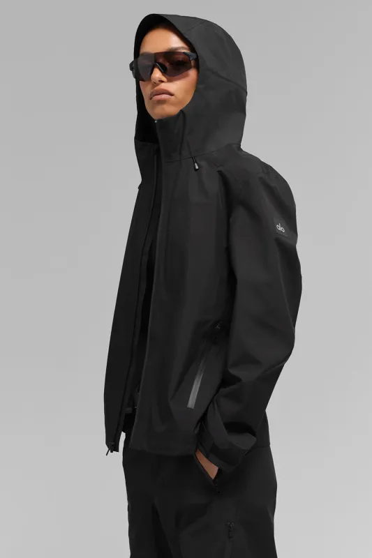 Alpha Shell Jacket - Black made by Alo Yoga