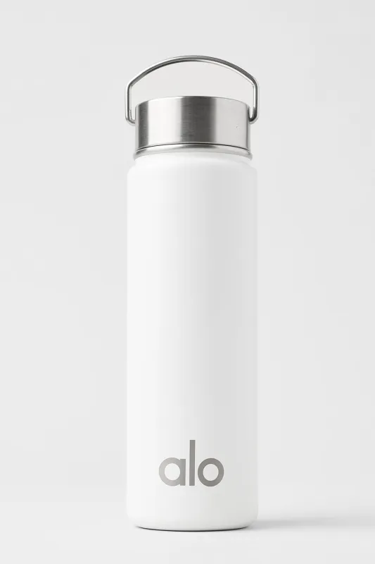ALO Water Bottle - White made by Alo Yoga