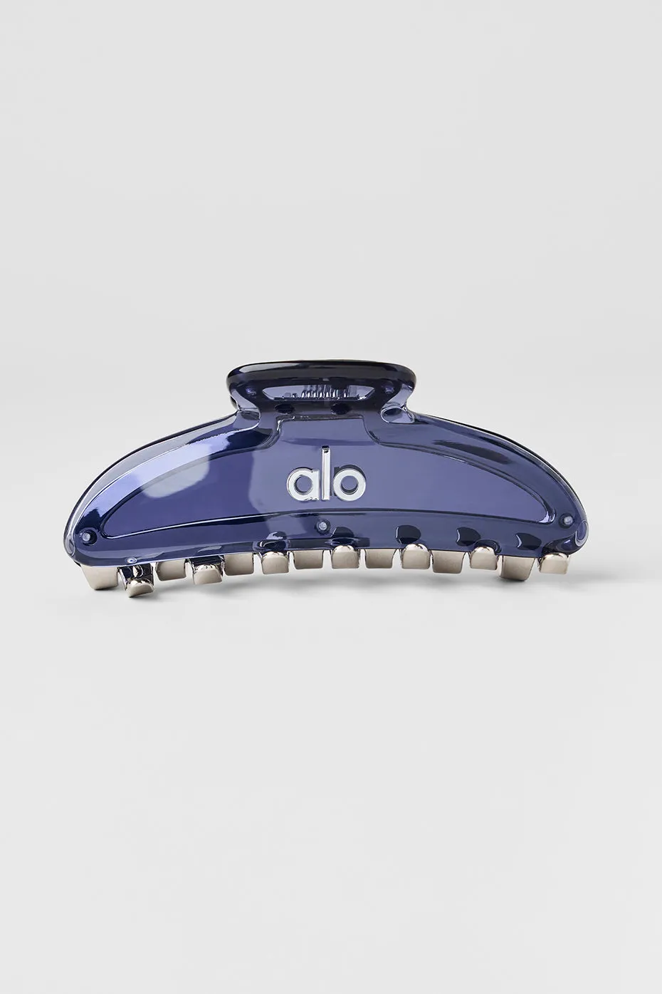 Acrylic Illusion Claw Clip - Bluestone/Chrome sold by Alo Yoga product image thumbnail 2